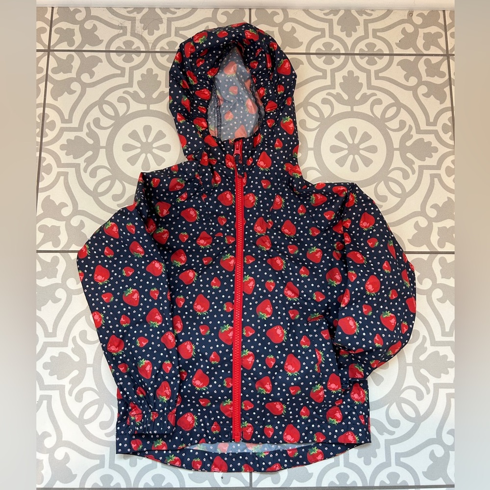 Like New - Girls Lands’ End Raincoat (Size S/4)